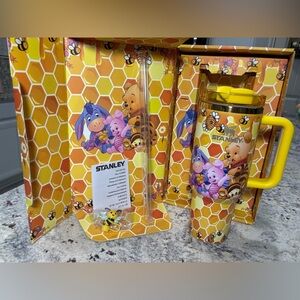 Stanley Yellow Winnie the Pooh Honeycomb Tumbler
